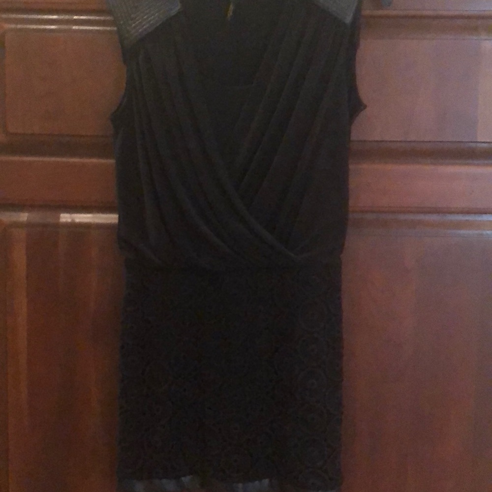 Short black dress